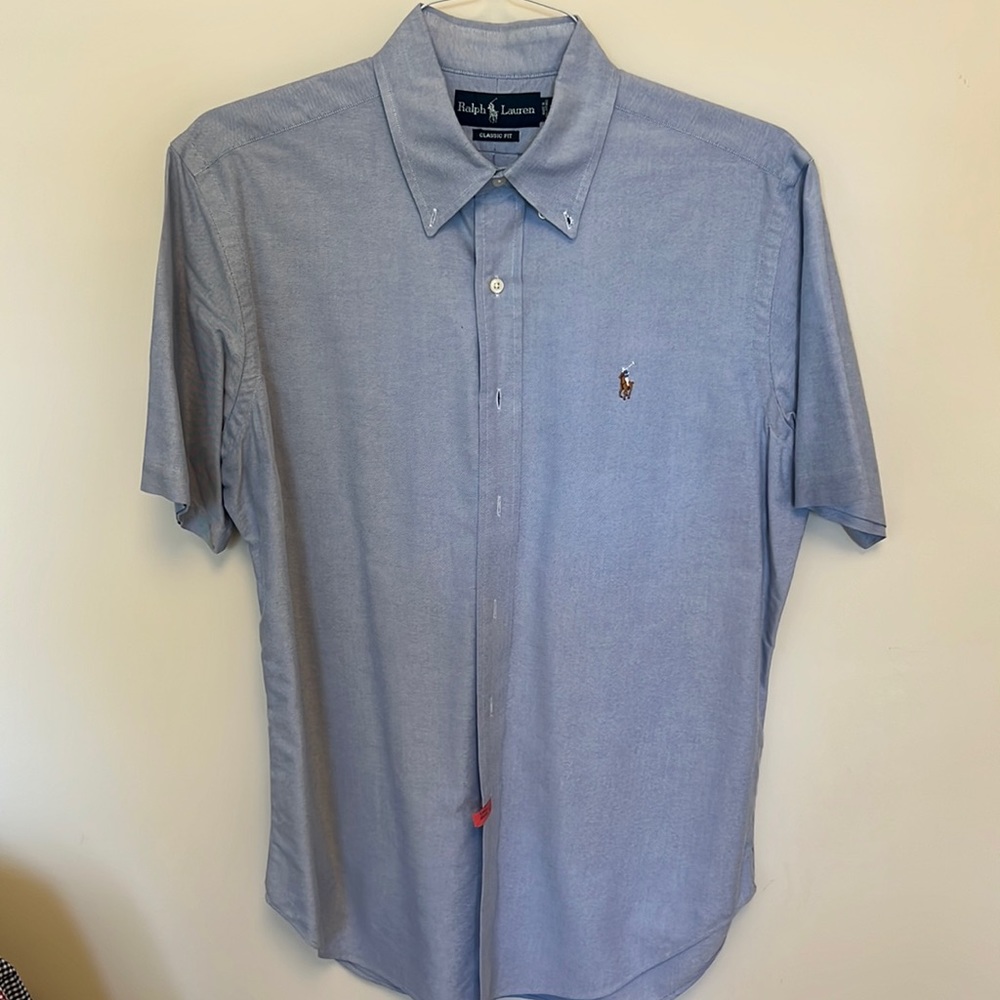 Ralph Lauren men’s short sleeve shirt size Medium